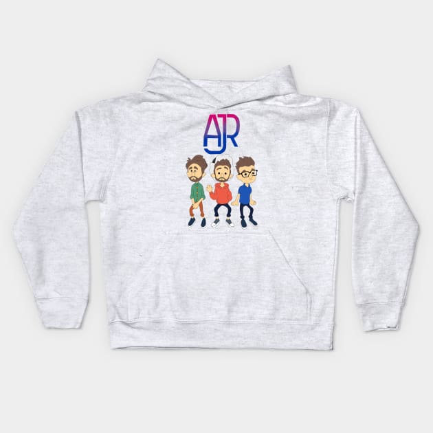 Vintage a friend Kids Hoodie by BUSY PAINT